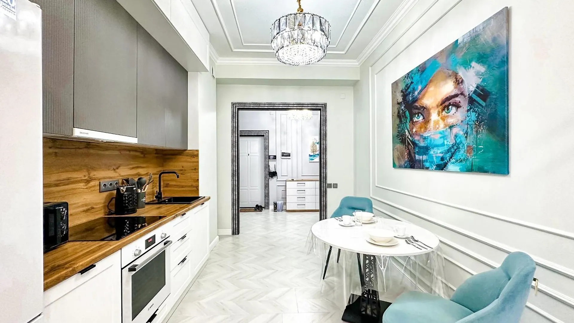 Turquoise Studio Two-Room In Almaty